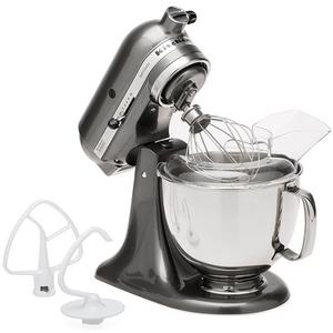 KITCHENAID - KitchenAid Artisan Series Stand Mixer with Pouring Shield, 5-Qt., Liquid Graphite