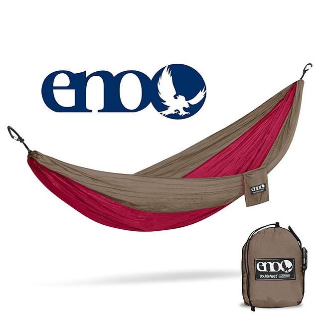 ENO, Eagles Nest Outfitters DoubleNest Lightweight Camping Hammock, 1 to 2 Person