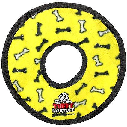 Ultimate Ring Bone Squeaky Plush Dog Toy