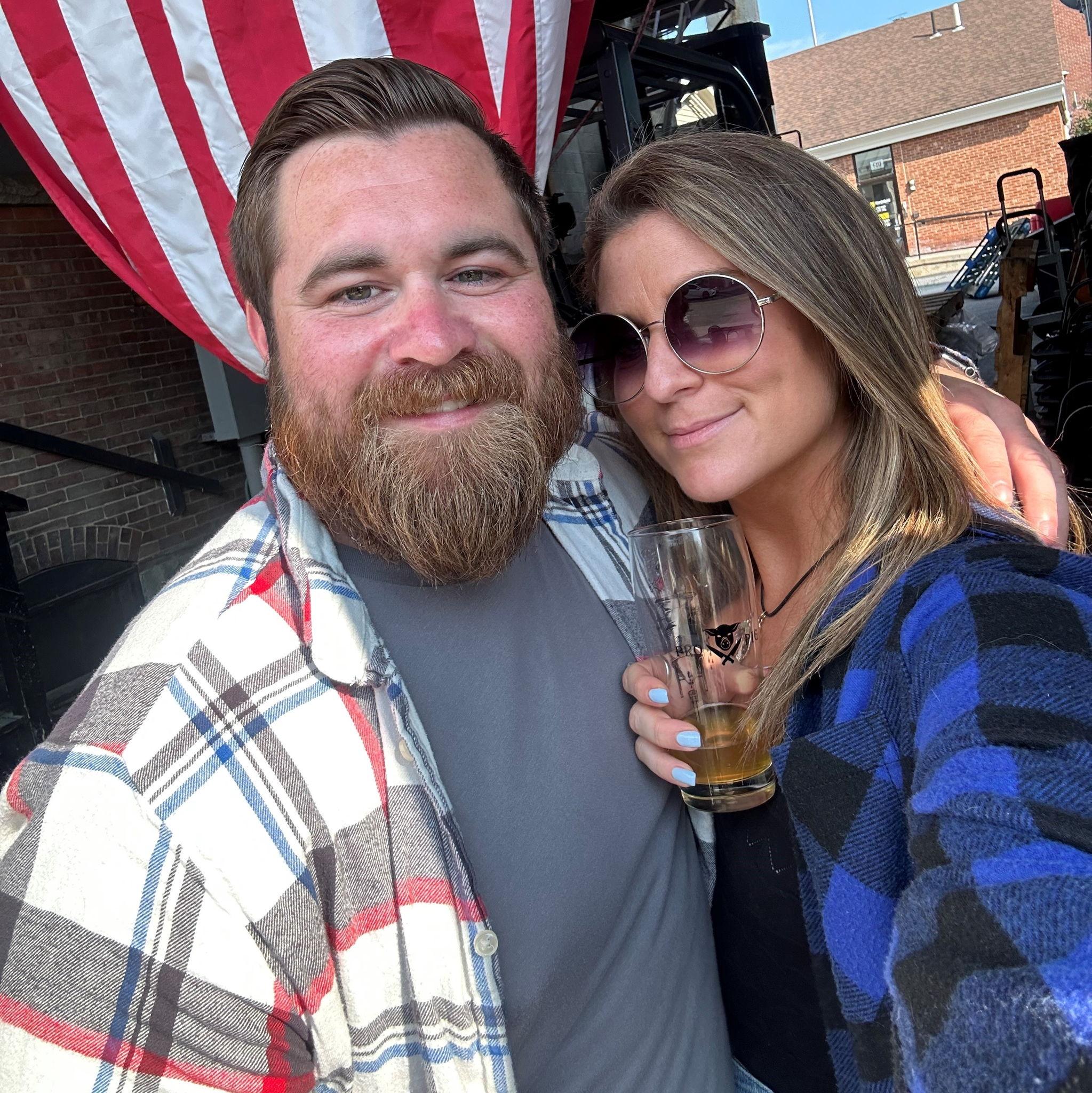 Our favorite brewery in Waterbury, VT Prohibition Pig!