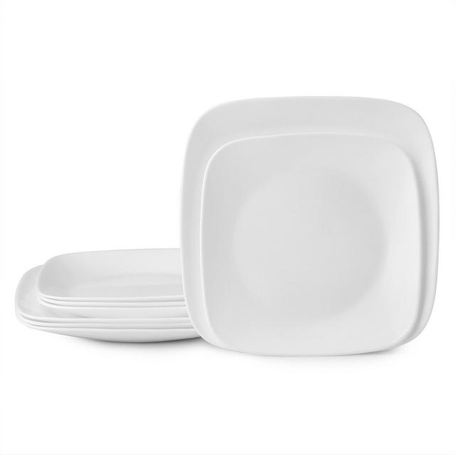 Corelle Vivid White 8pc Lunch/Dinner