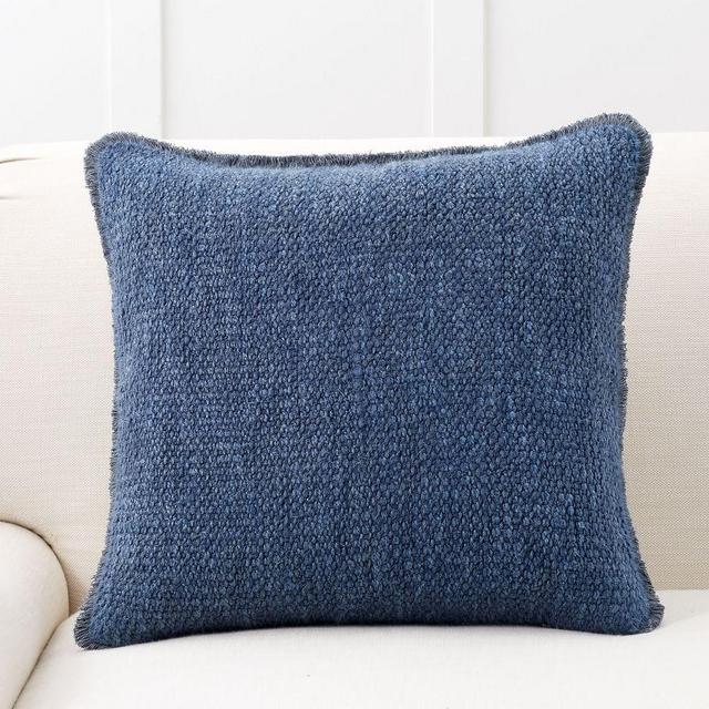 Duskin Textured 20in Pillow20x20 InchesMidnight