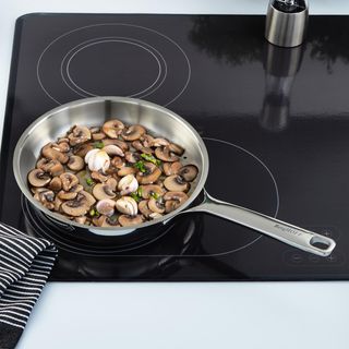 DiNA Helix Stainless Steel Frying Pan
