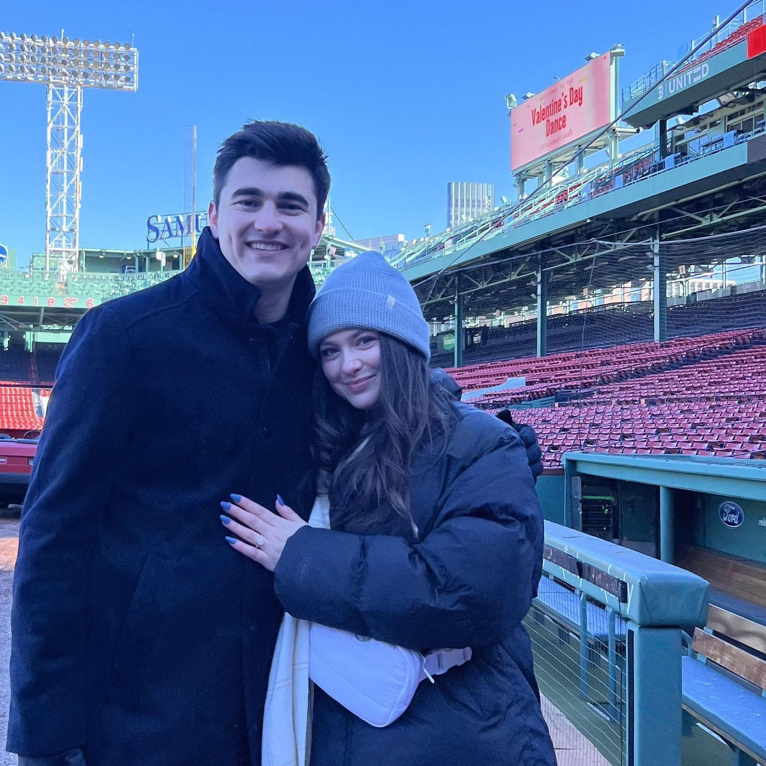 Valentine’s Day at Fenway :)