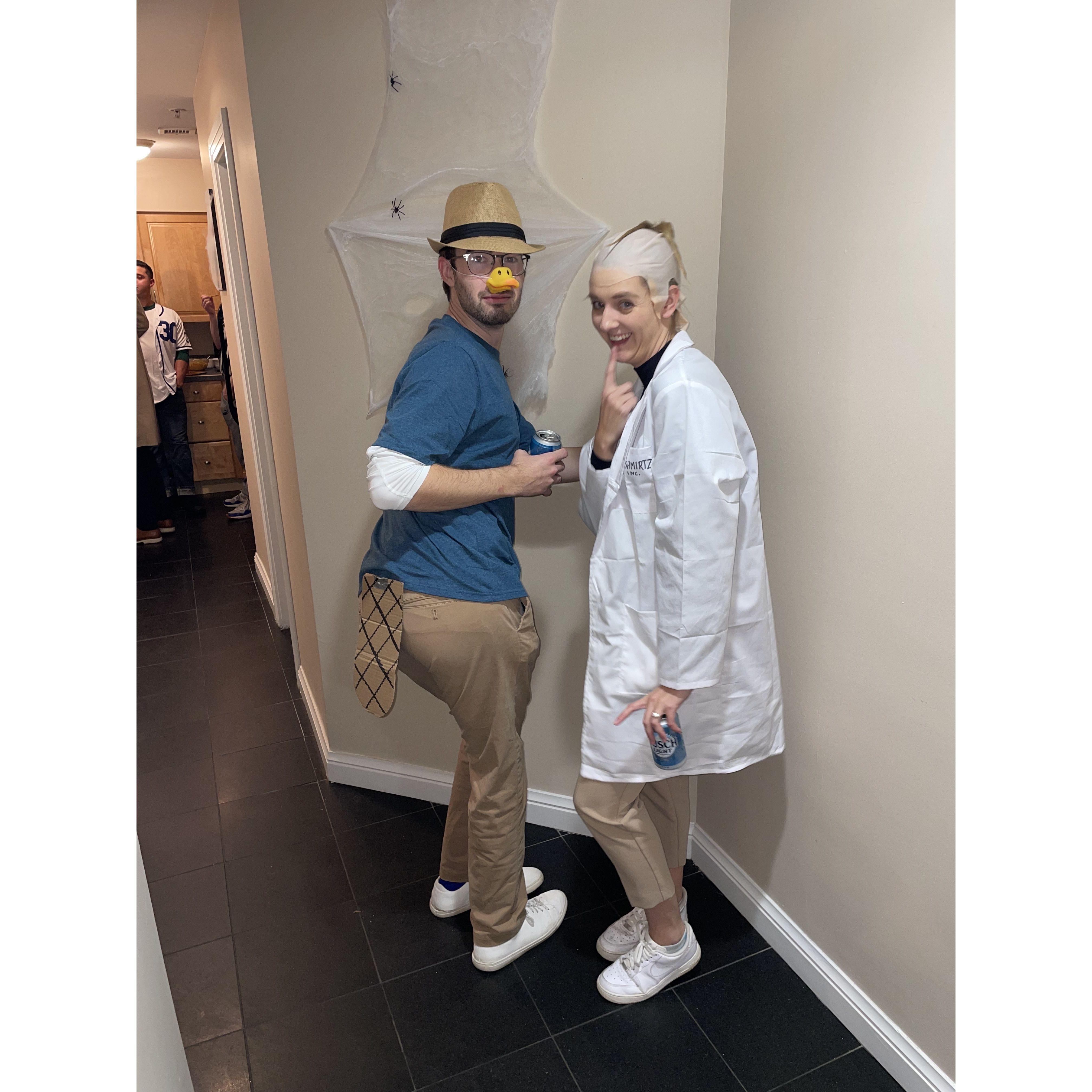 Halloween 2023 (Perry the Platypus and Dr. Doofenschmirtz)