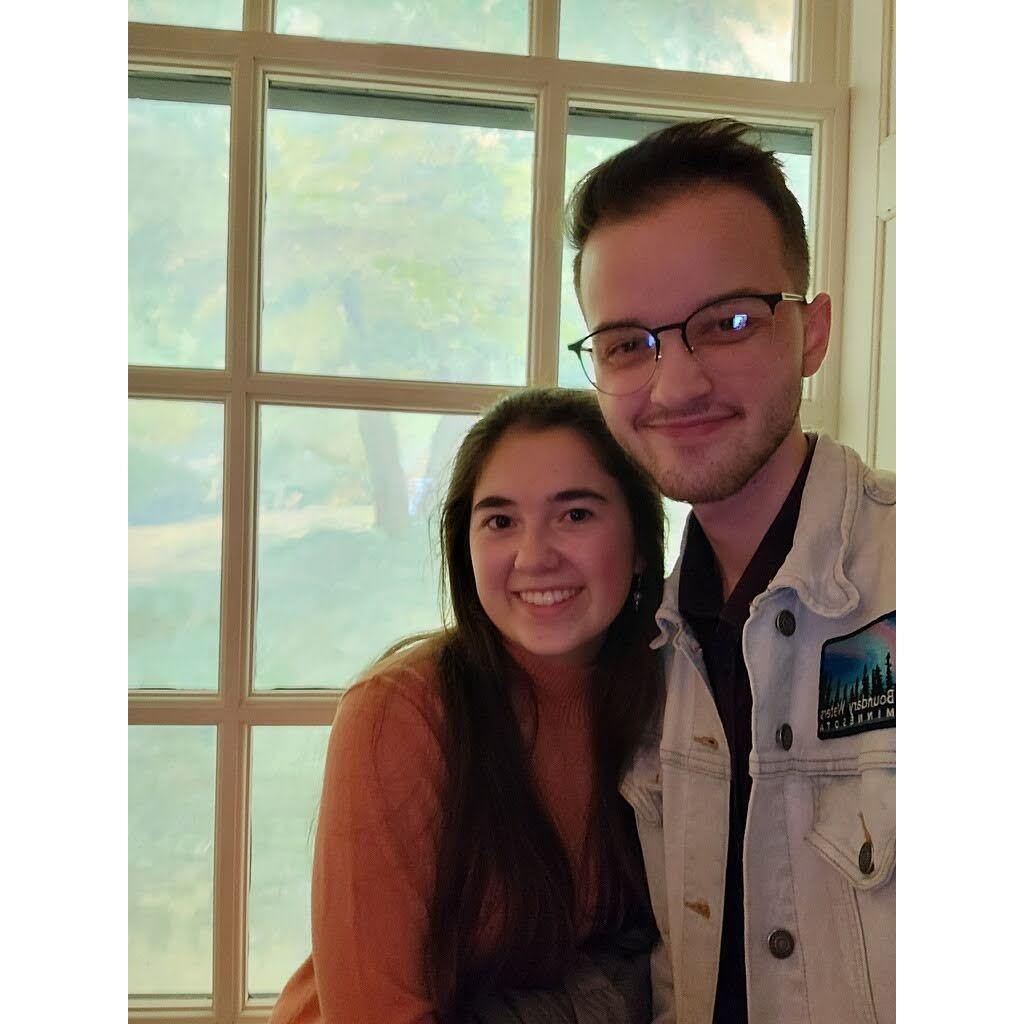 Our first picture together on our first date