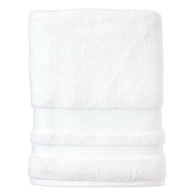 White Bath Towel