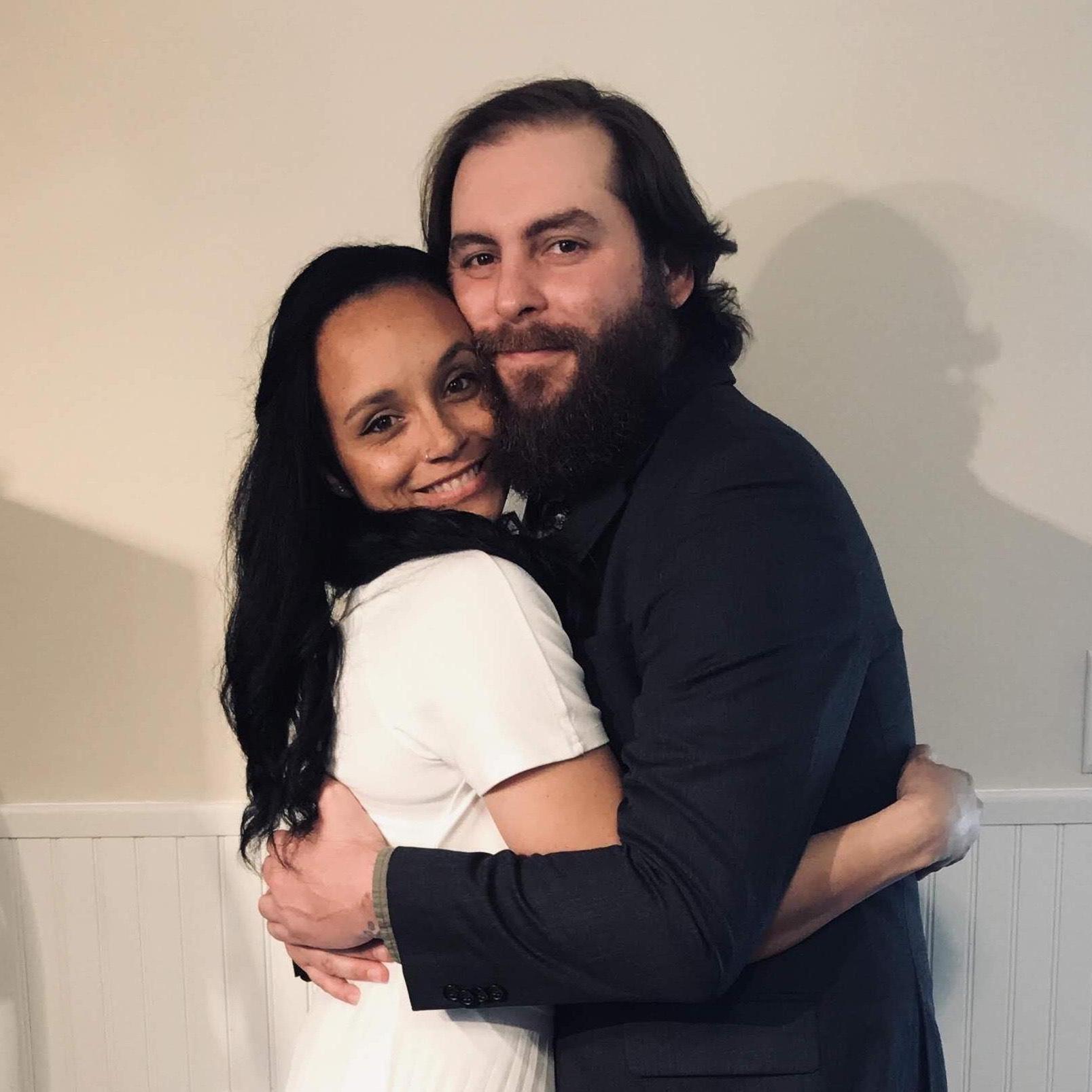 We decided to have our own commitment ceremony on our original wedding day - April 11th, 2020