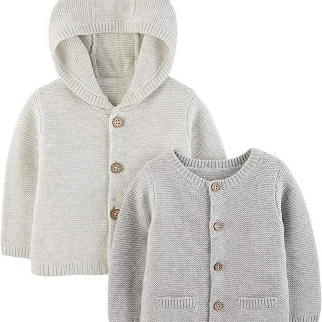 Simple Joys by Carter's Baby 2-Pack Knit Cardigan Sweaters