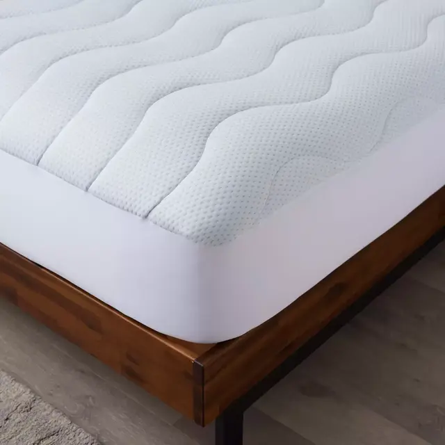 Therapedic® Cooling Queen Mattress Pad in White