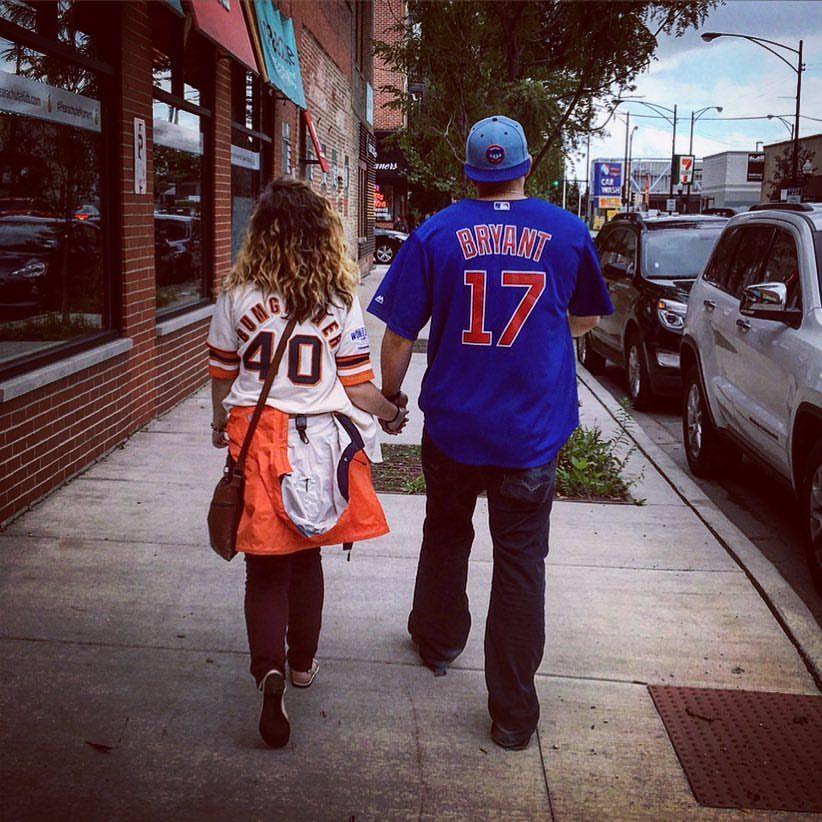 At least we both like baseball...