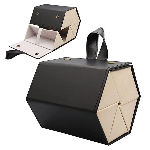 SMARTTOP Sunglass Eyeglass Organizer Collector 5 slot 6 Slot PU Eyeglasses Storage Case Box Multiple Hanging Eyewear Display