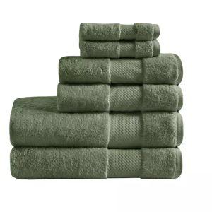 Madison Park Signature 6-Piece Oversized Turkish Cotton Bath Towel Set