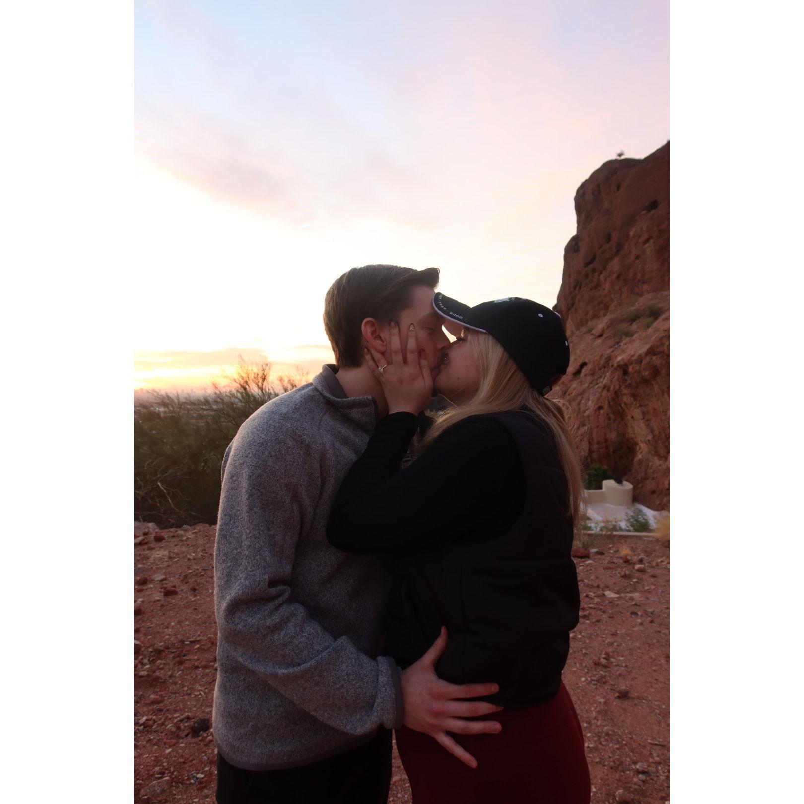 Day we got engaged, January 15th 2024