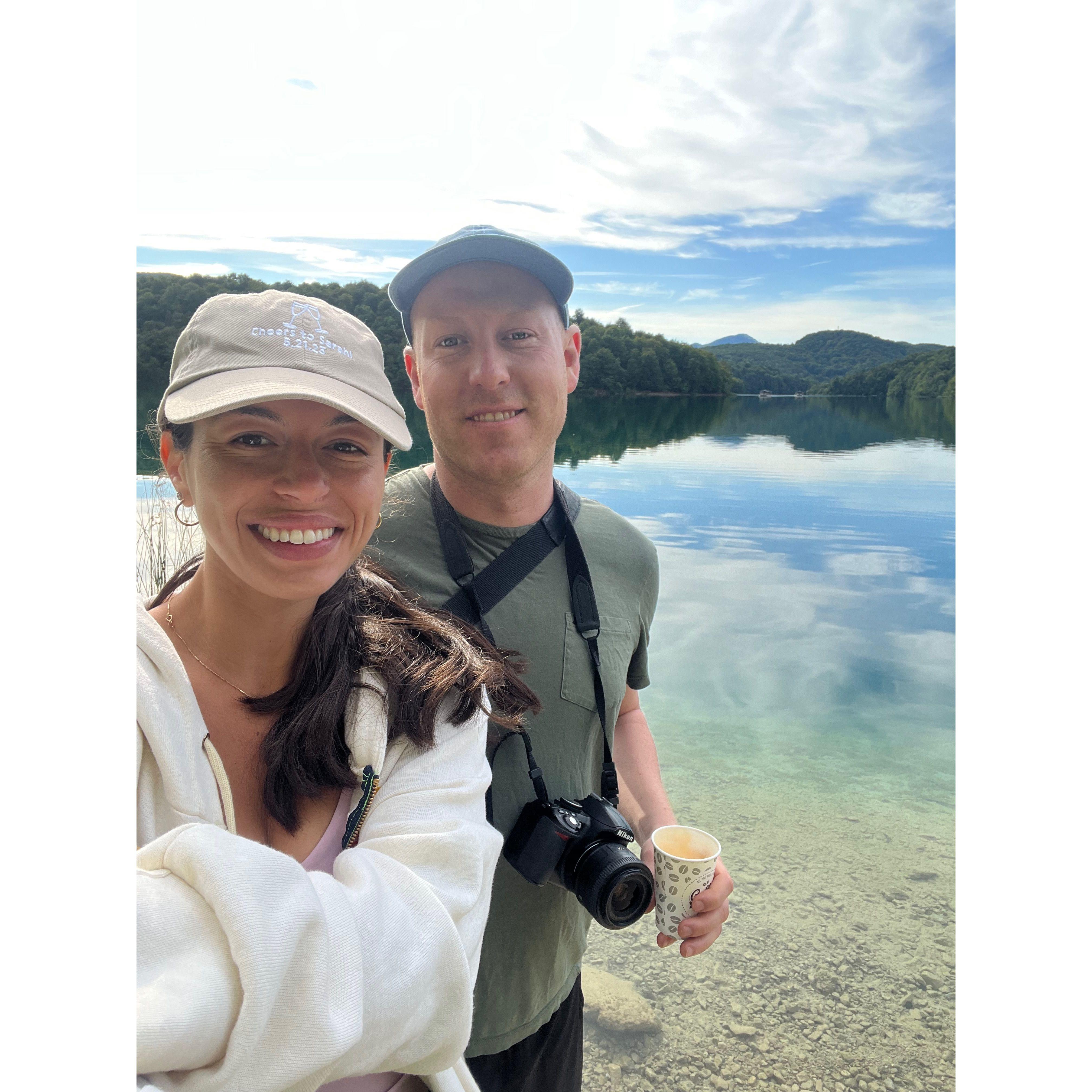 Plitvice National Park in Croatia, August 2023.