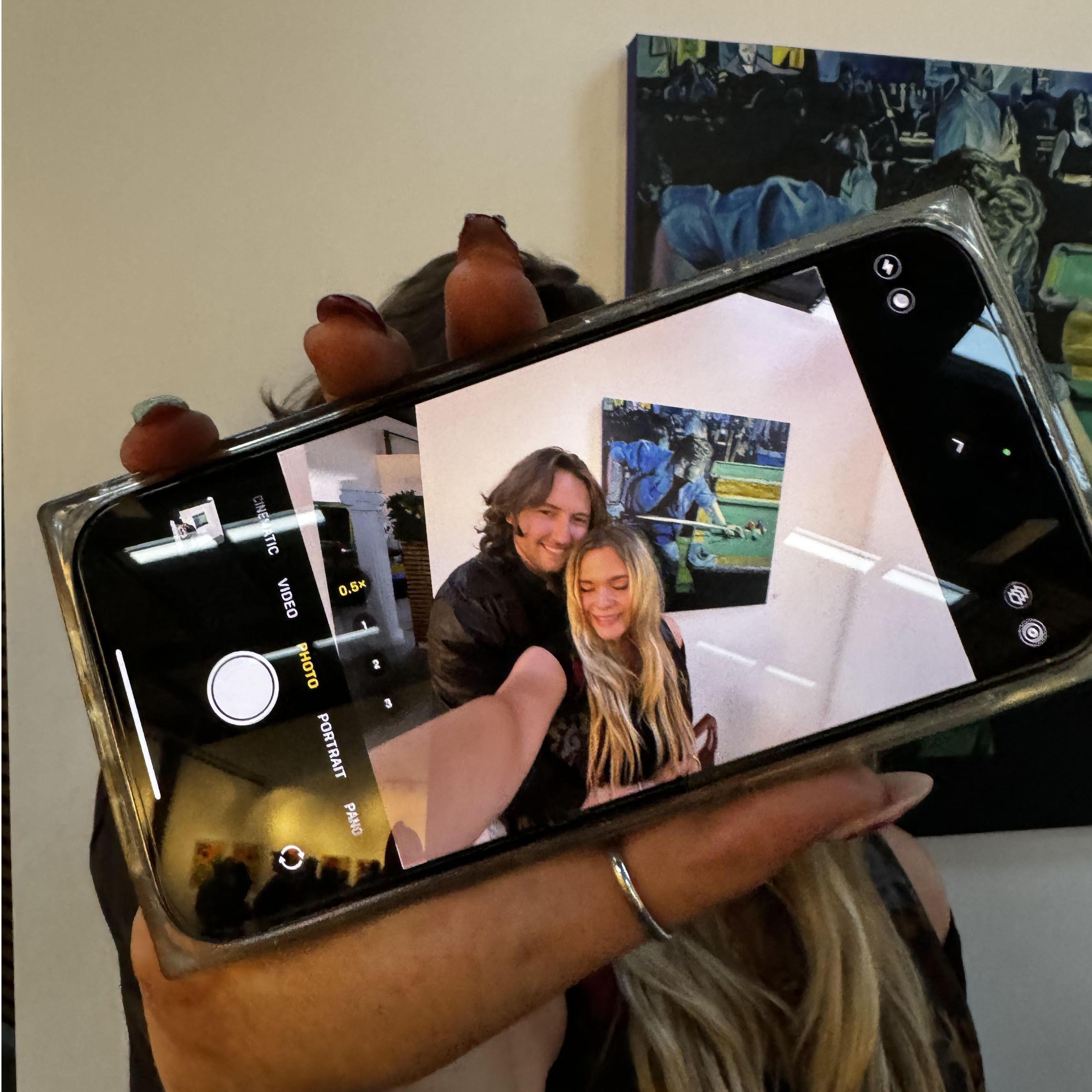 Us at my art show in SF