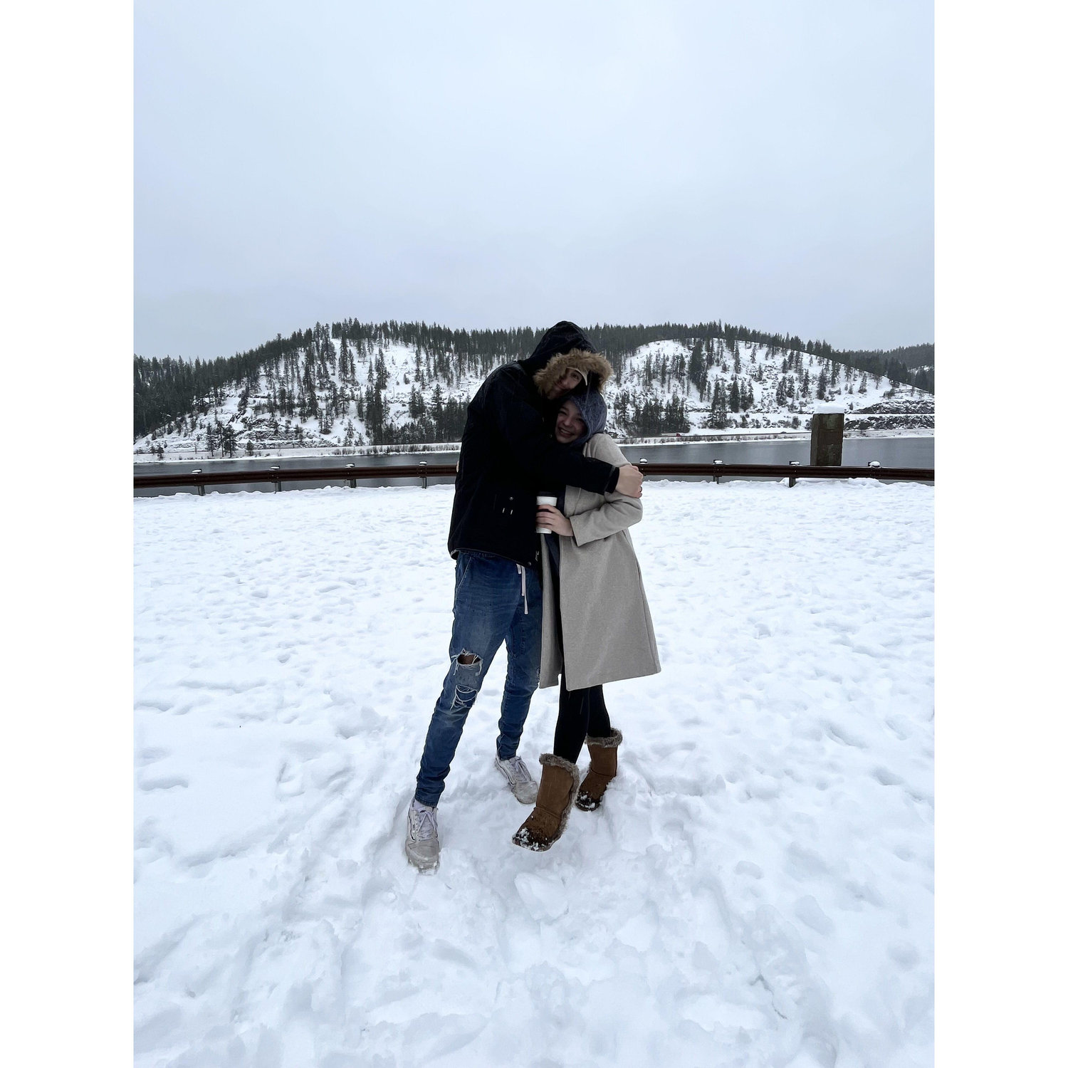 A snowy day - 2020