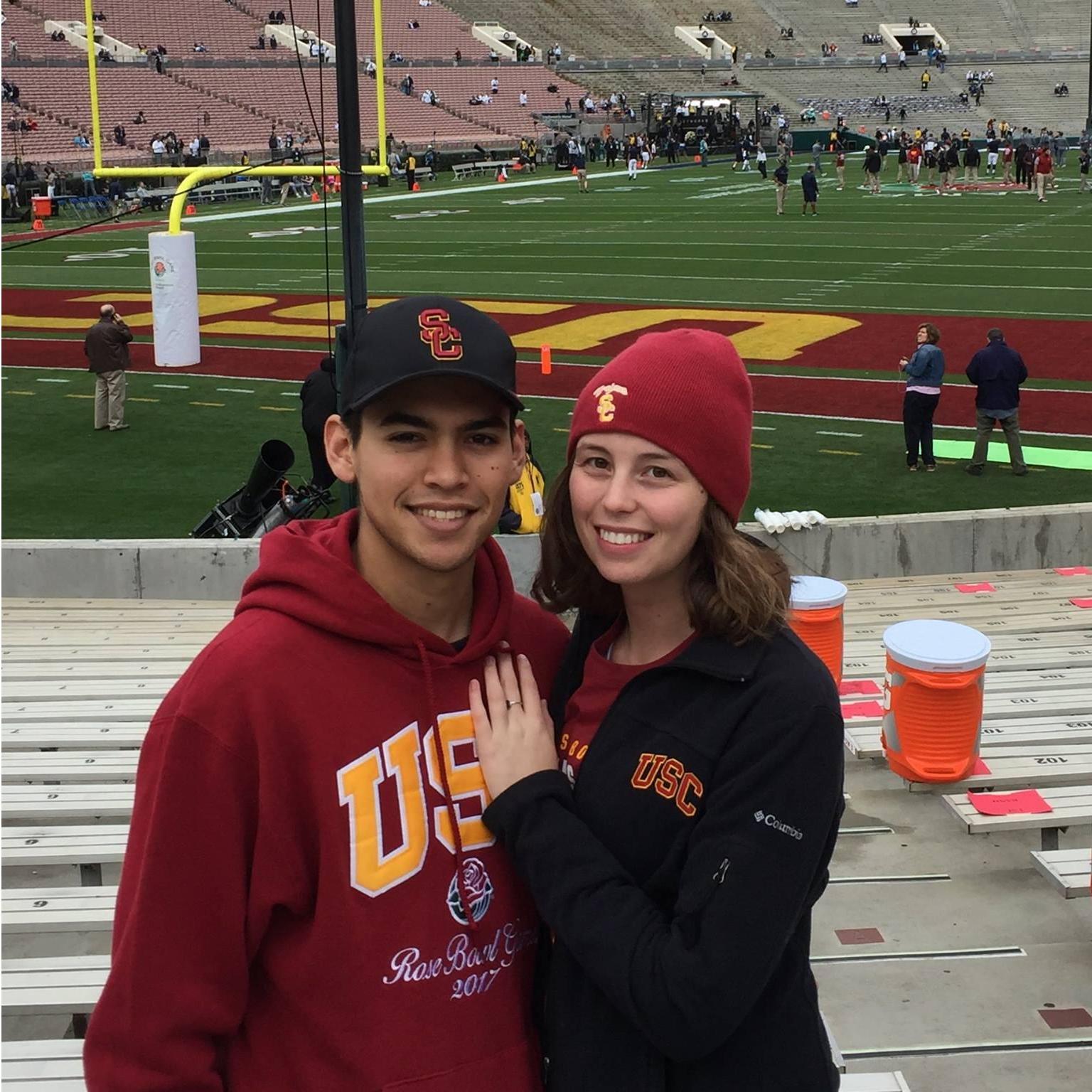 A trip to (and a win at) the 2017 Rose bowl!