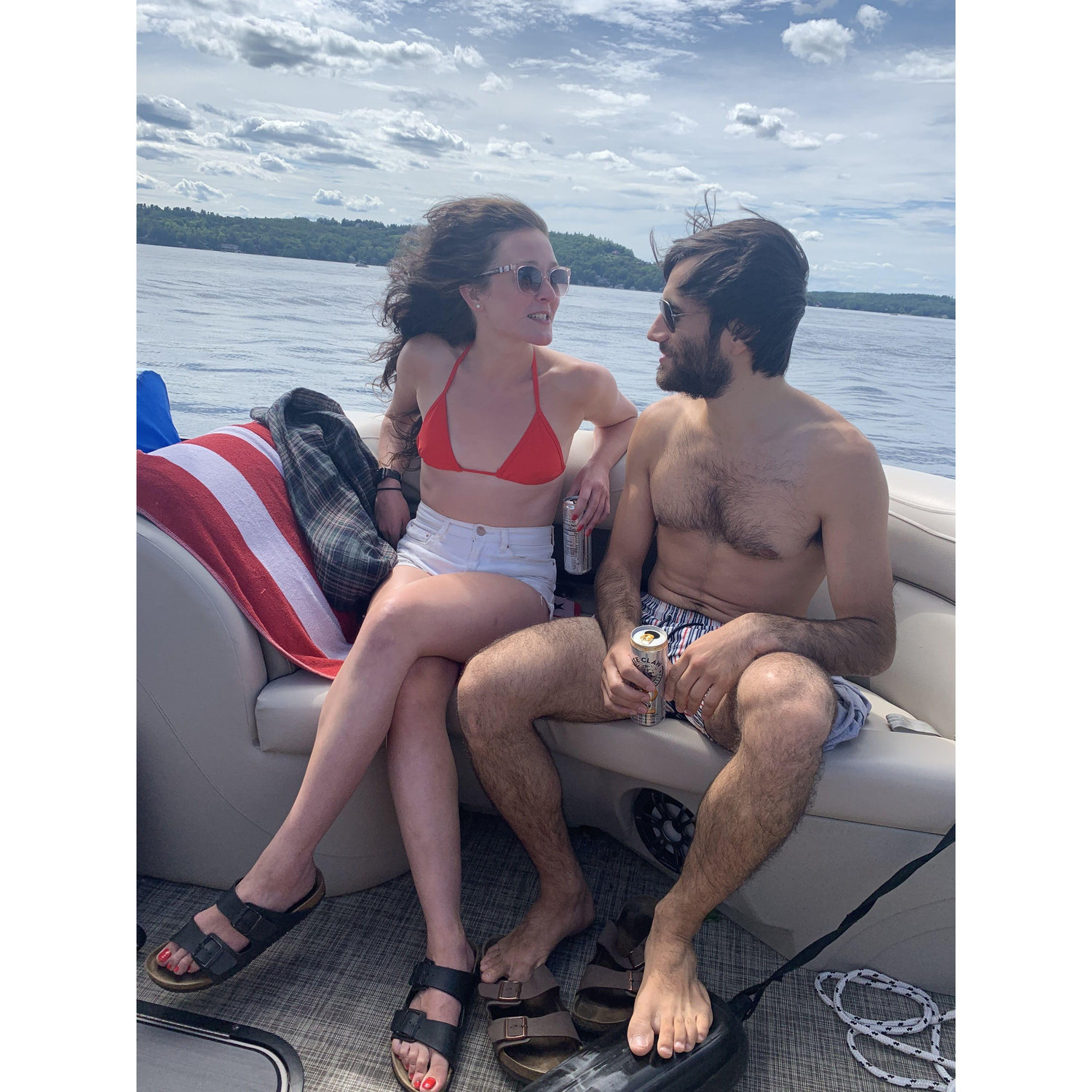 We did friends boats together (thank you Julia!)
