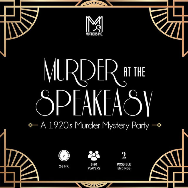 Murders Incorporated Murder at The Speakeasy, Black