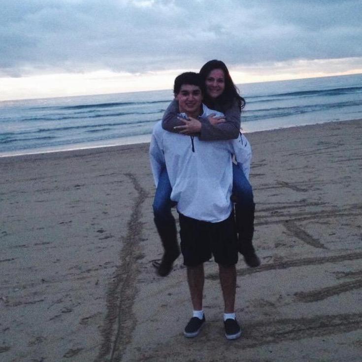 Circa 2014 Huntington Beach California, and our first Disney trip together 🧡