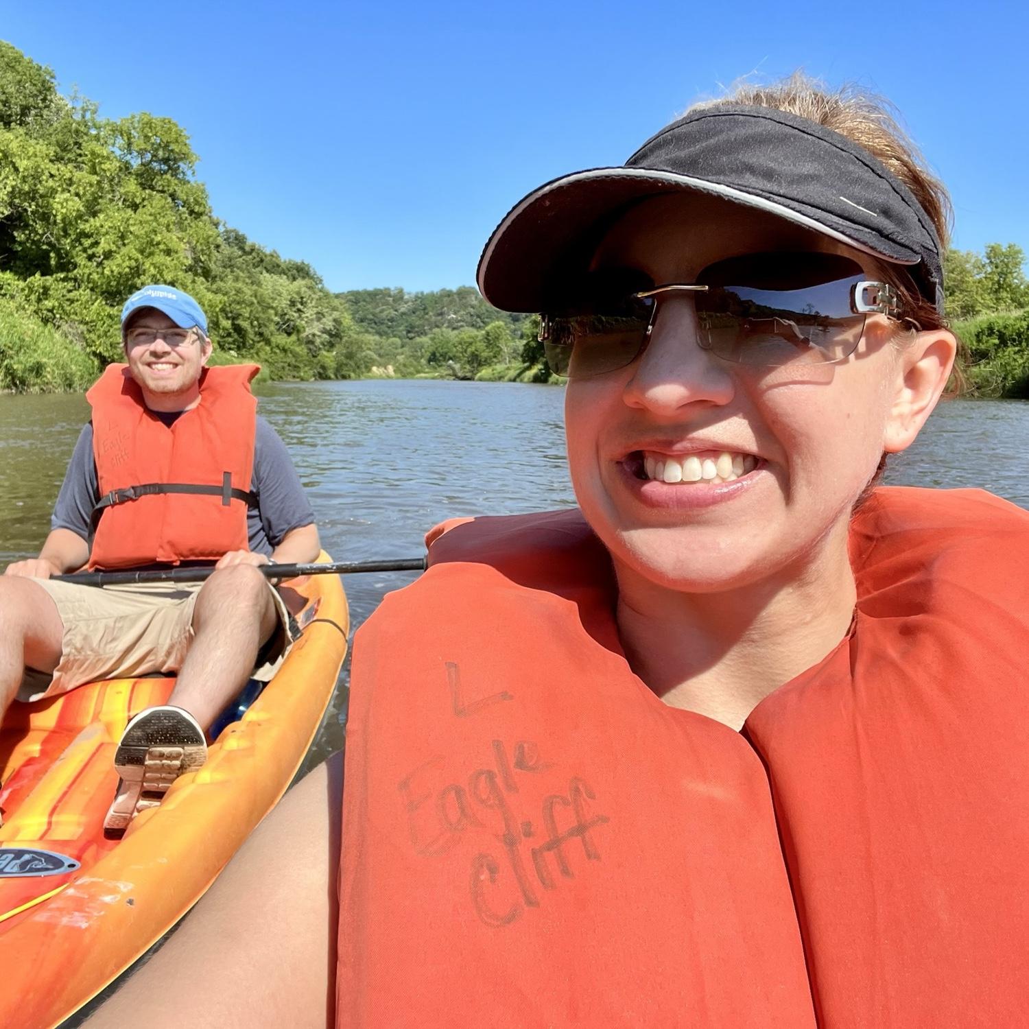 Root River kayaking 07/2022