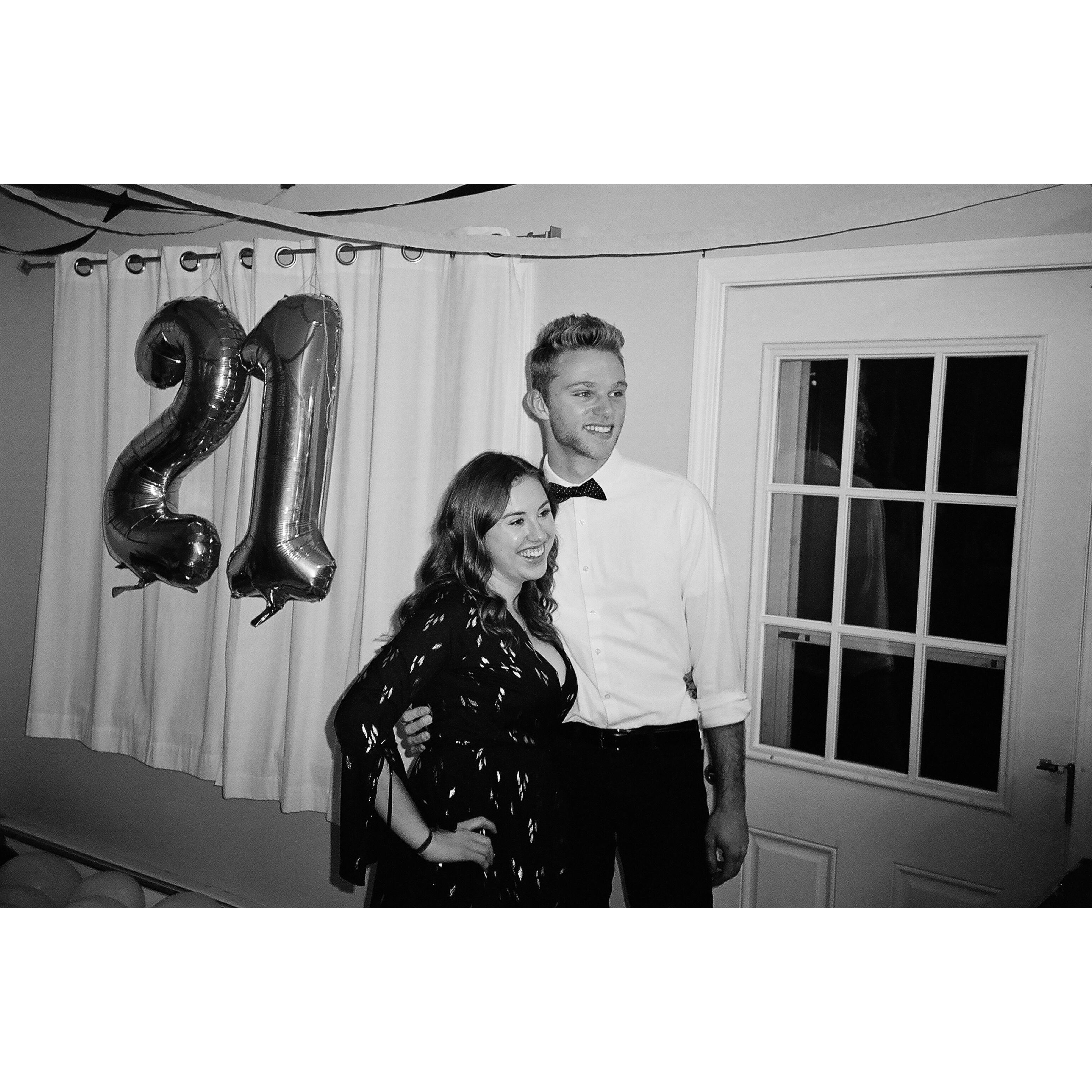 Black & White party for Anna's 21st!