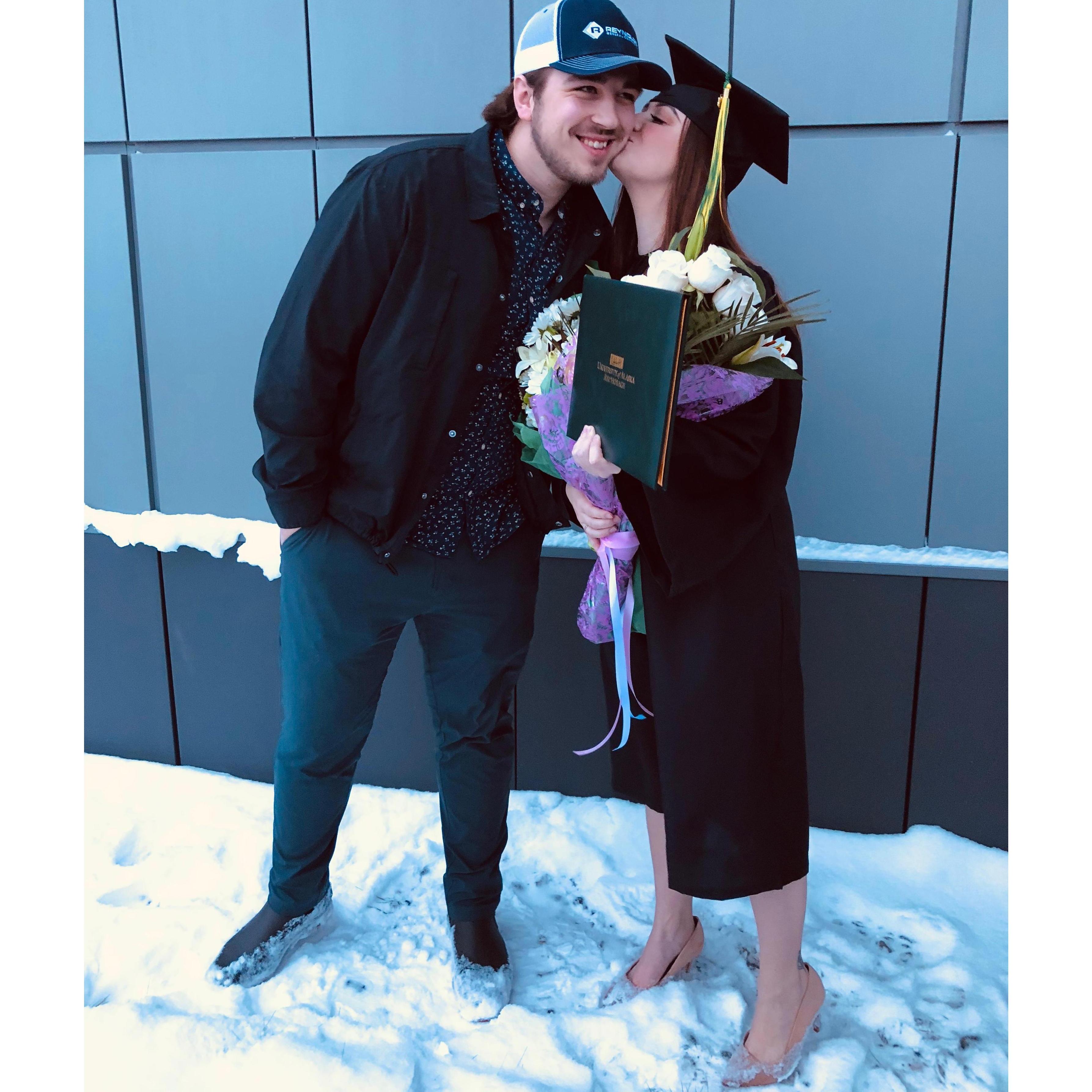 kyla's college graduation