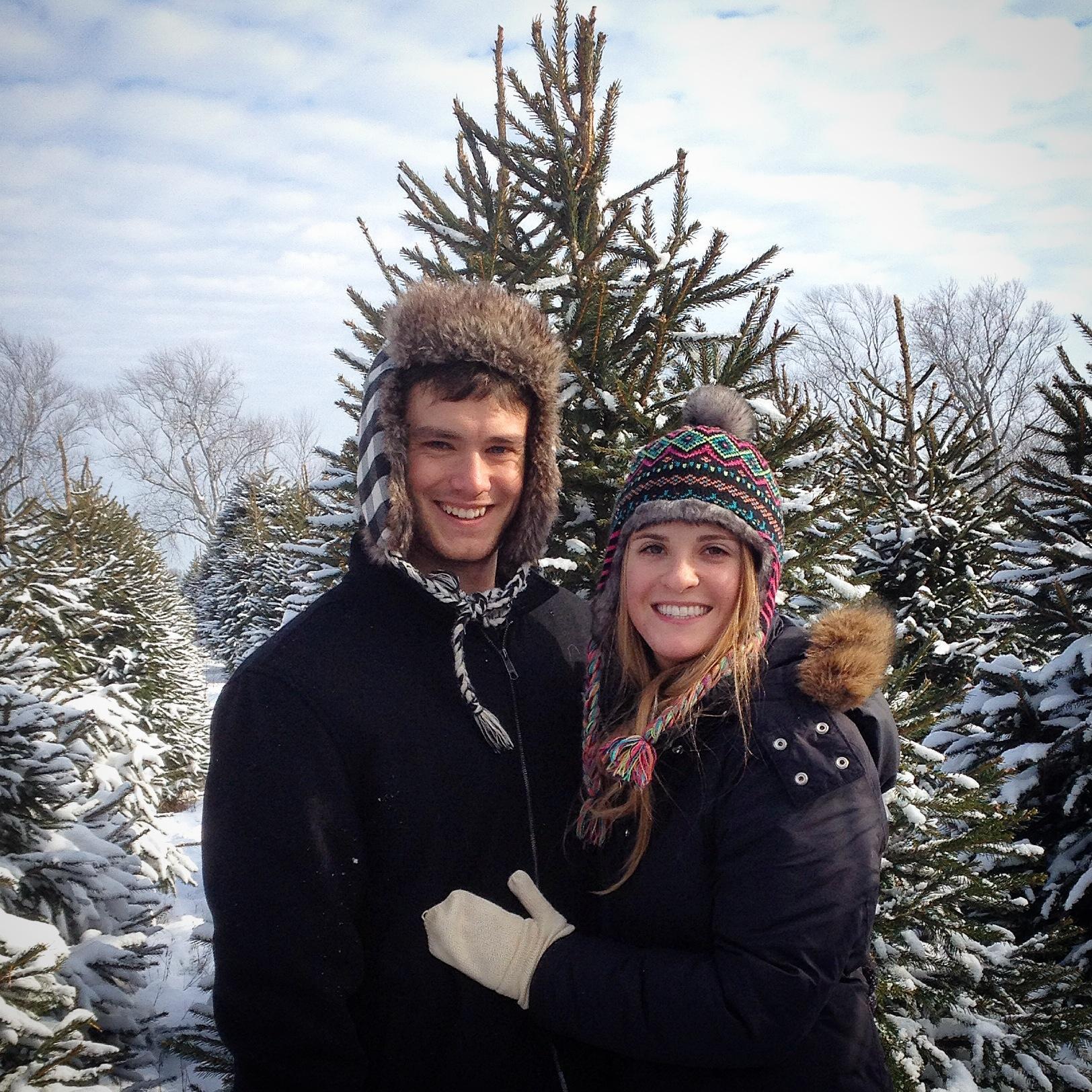 2014, Finding a Christmas tree!