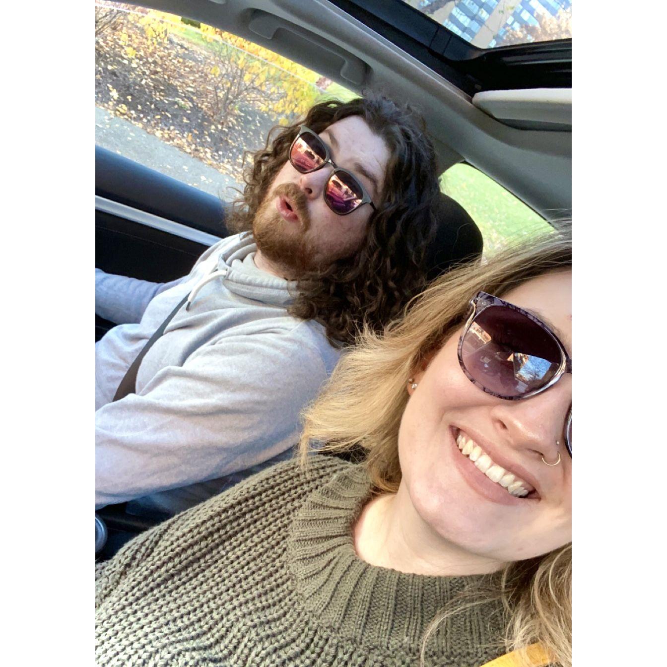 11.28.20 - Crepe Brunch date with Laura and Donovan