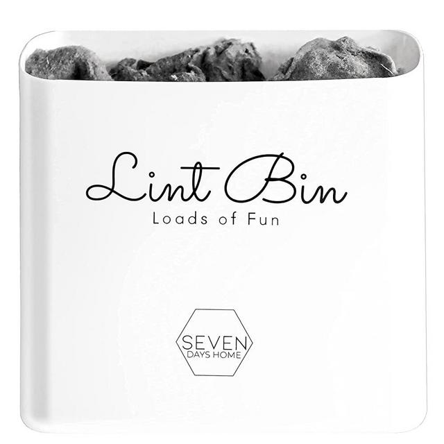 Magnetic Lint Bin Laundry Room Organization Storage Lint Holder Bin Laundry Room Trash Can, Space Saving Dryer Lint Box Container Bins Laundry Room Decor Accessories Laundry Basket Organizer