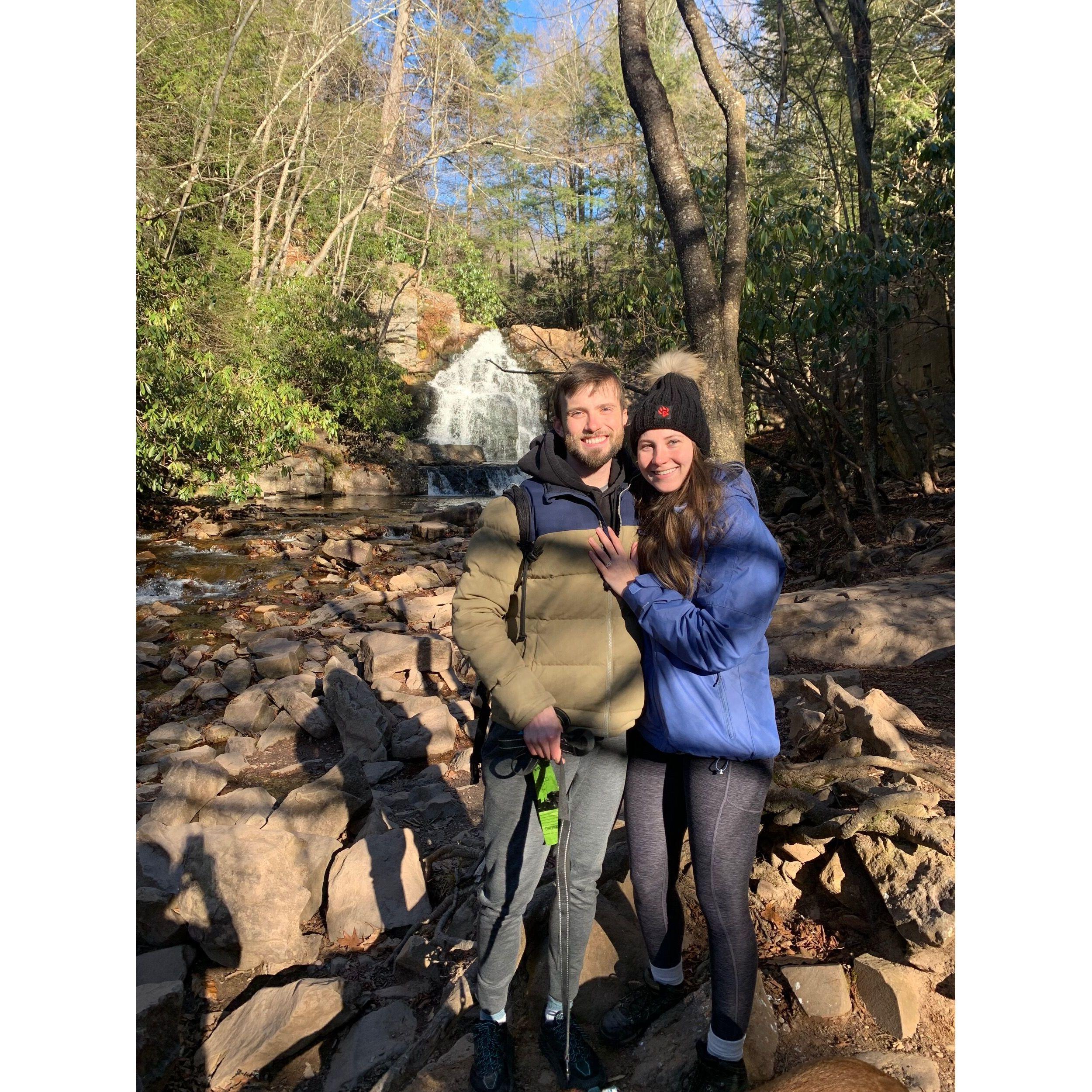 NOVEMBER 20, 2023: THE BIG DAY... Jared asked Lindsay to marry him on one of their favorite hikes in the Poconos