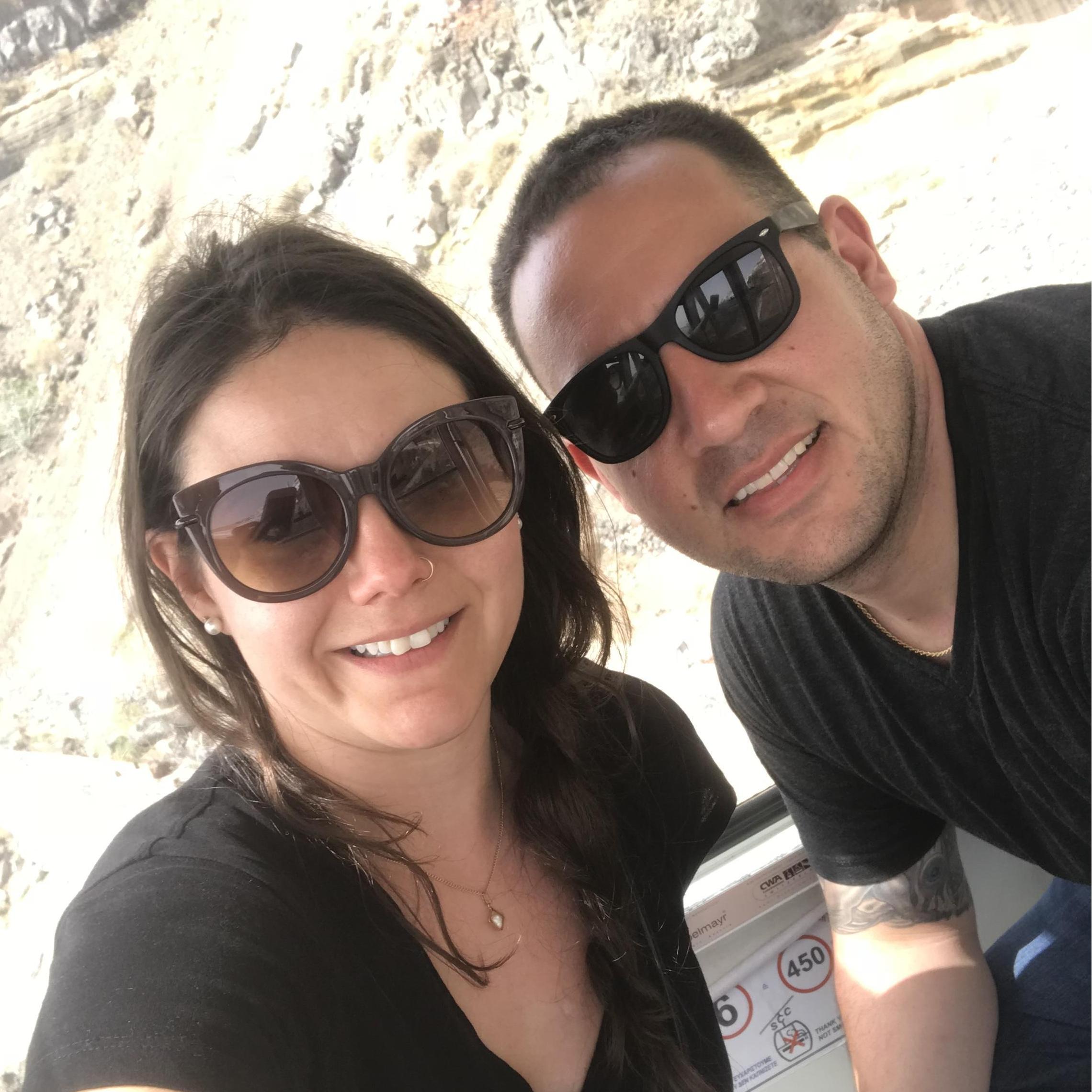 Cable Car: Santorini, Greece