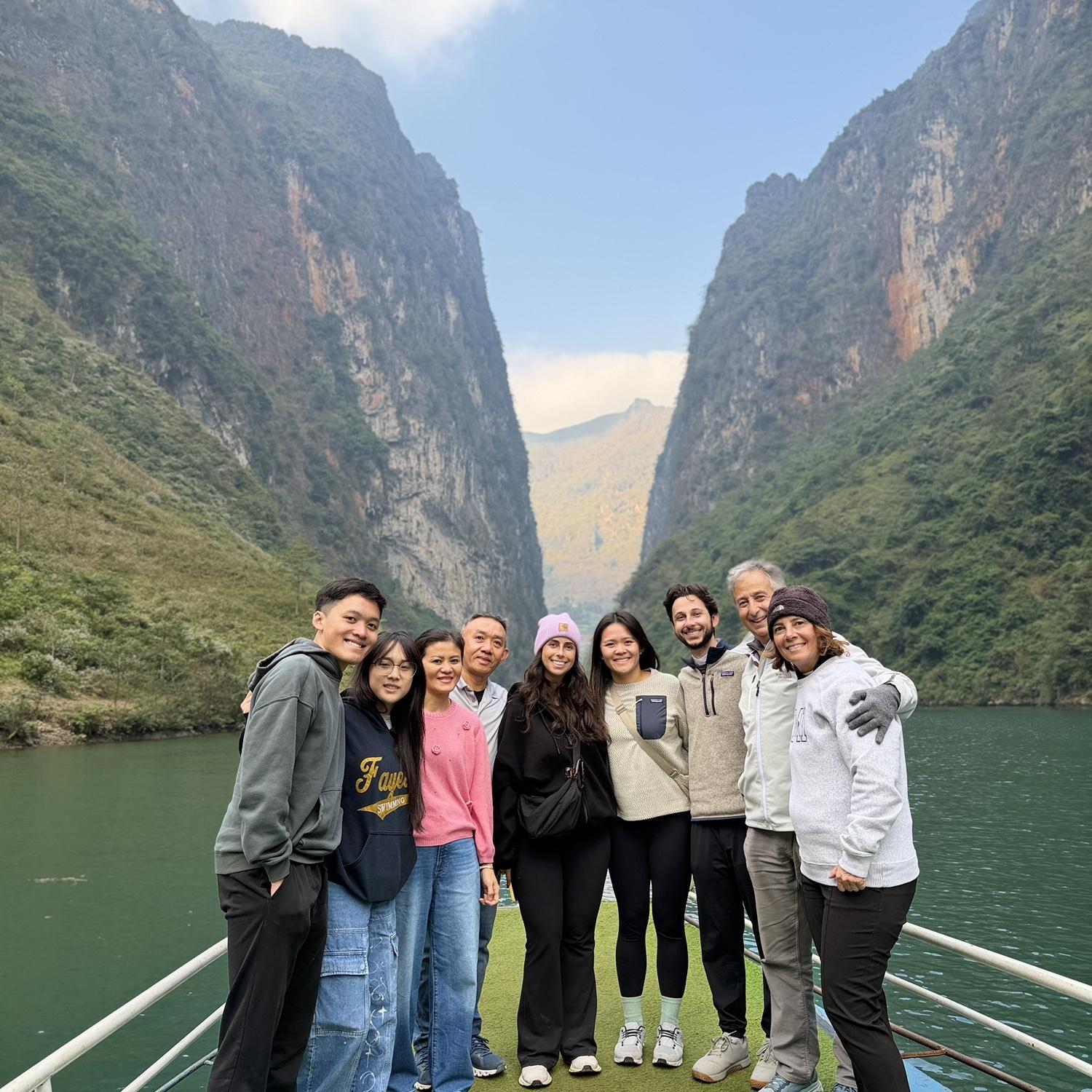 To wrap up 2025, we went on a big family trip to Vietnam! Fun fact: Dylan’s parents honeymooned there over 30 years ago. It was so meaningful to experience it all together.