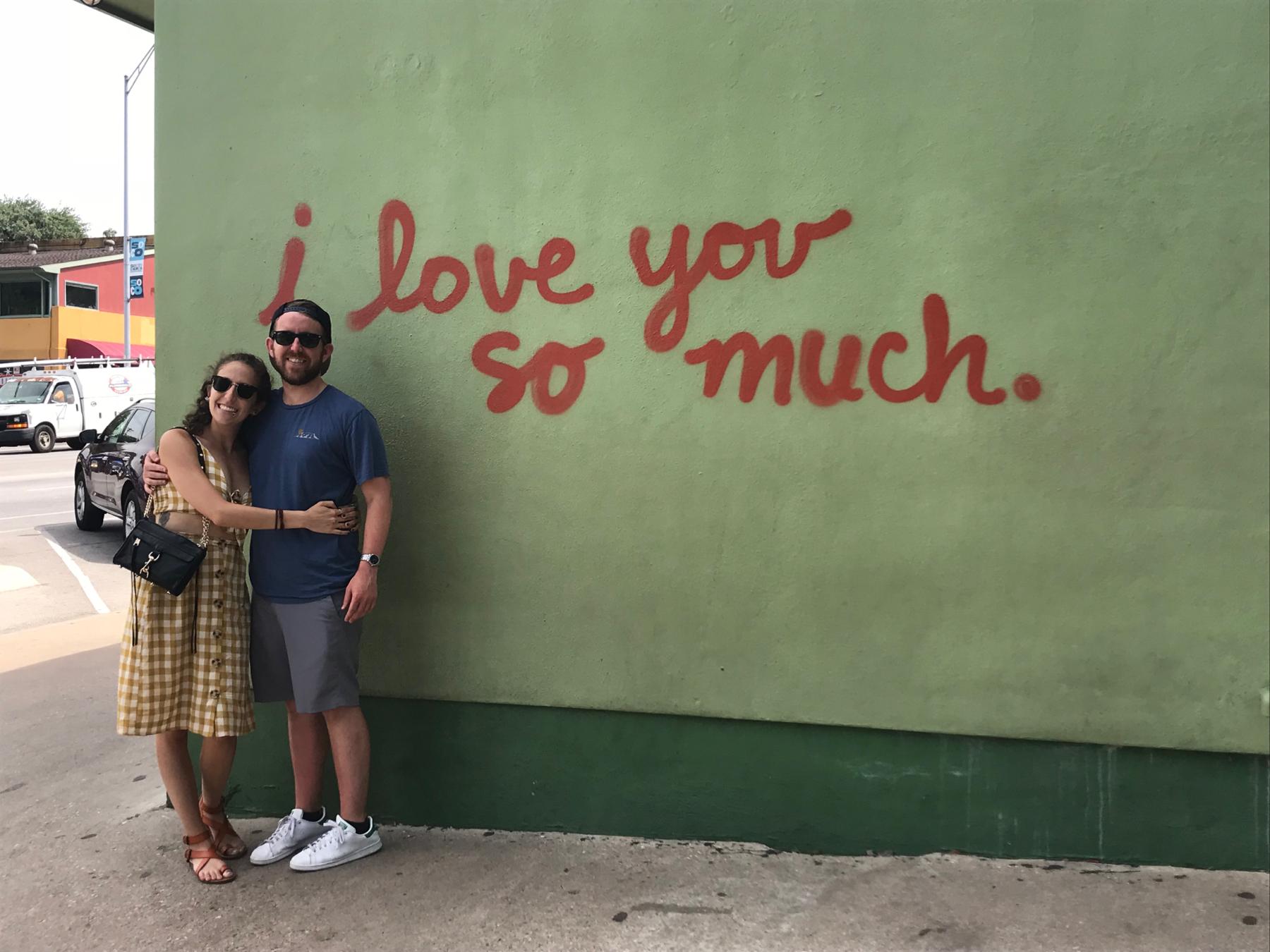 Jayne's first trip to Austin.