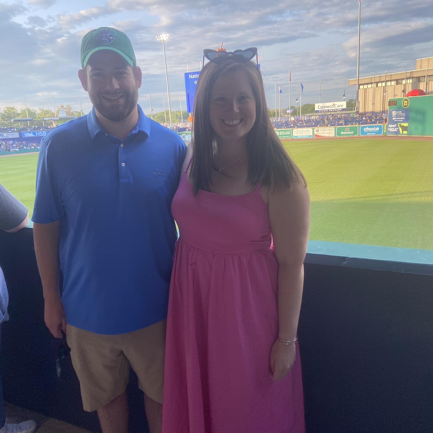 Mark's First Yard Goats Game :)