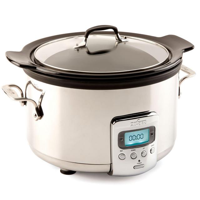 All-Clad Black Ceramic 4-Quart Slow Cooker