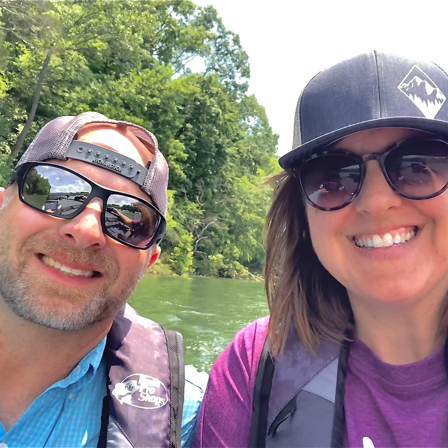 Our first mini trip together was in Lake Cumberland. 
I also love that this date happened to be June 6th. <3