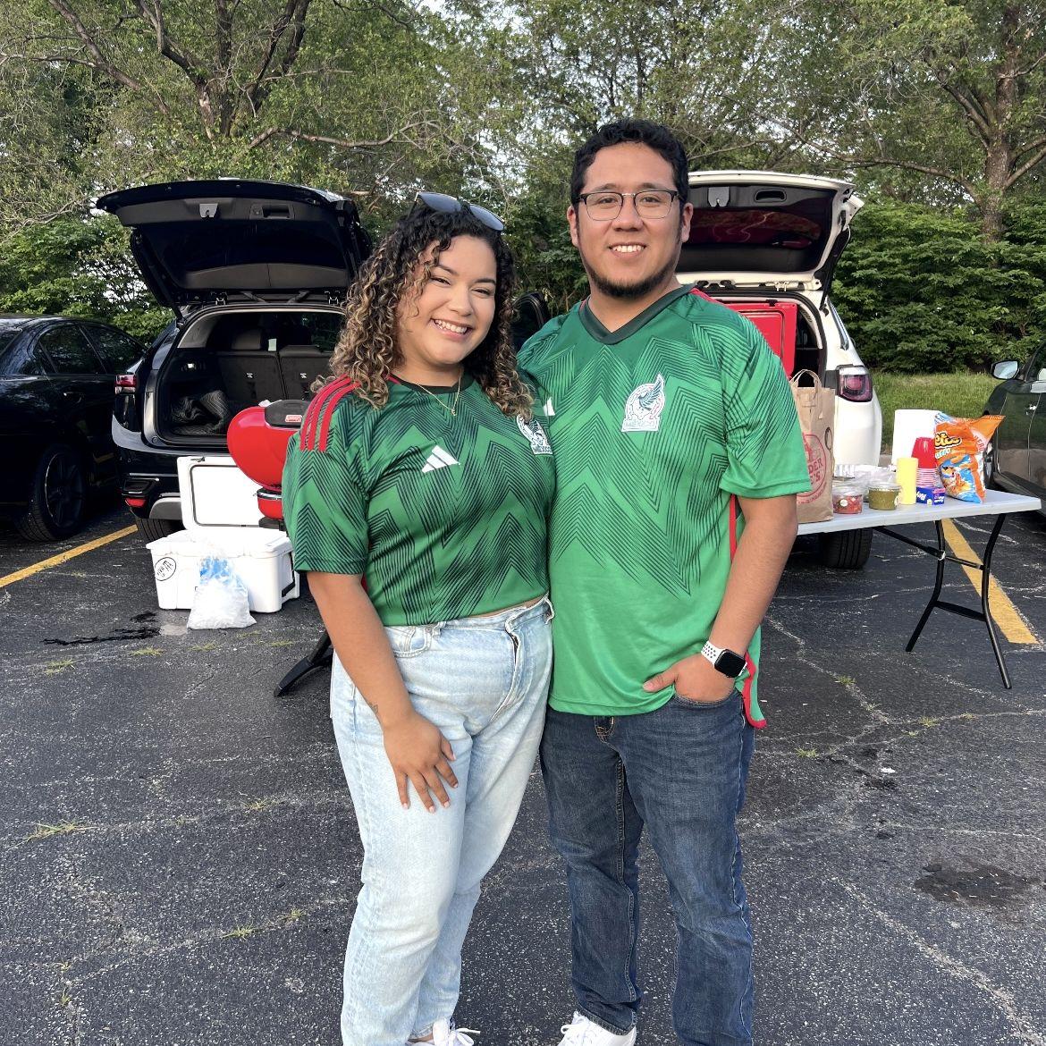 When we went to our first Mexico game.