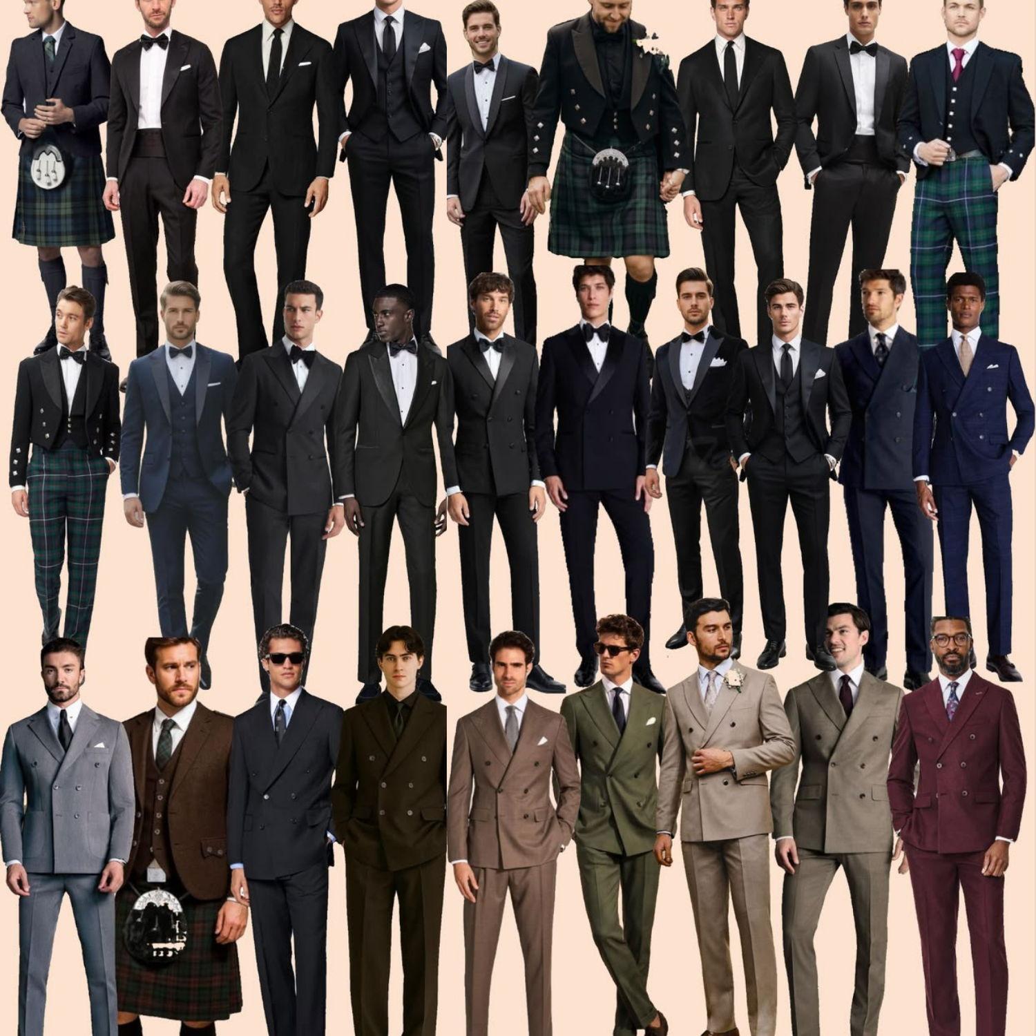 Wedding Day Inspo for the Gents