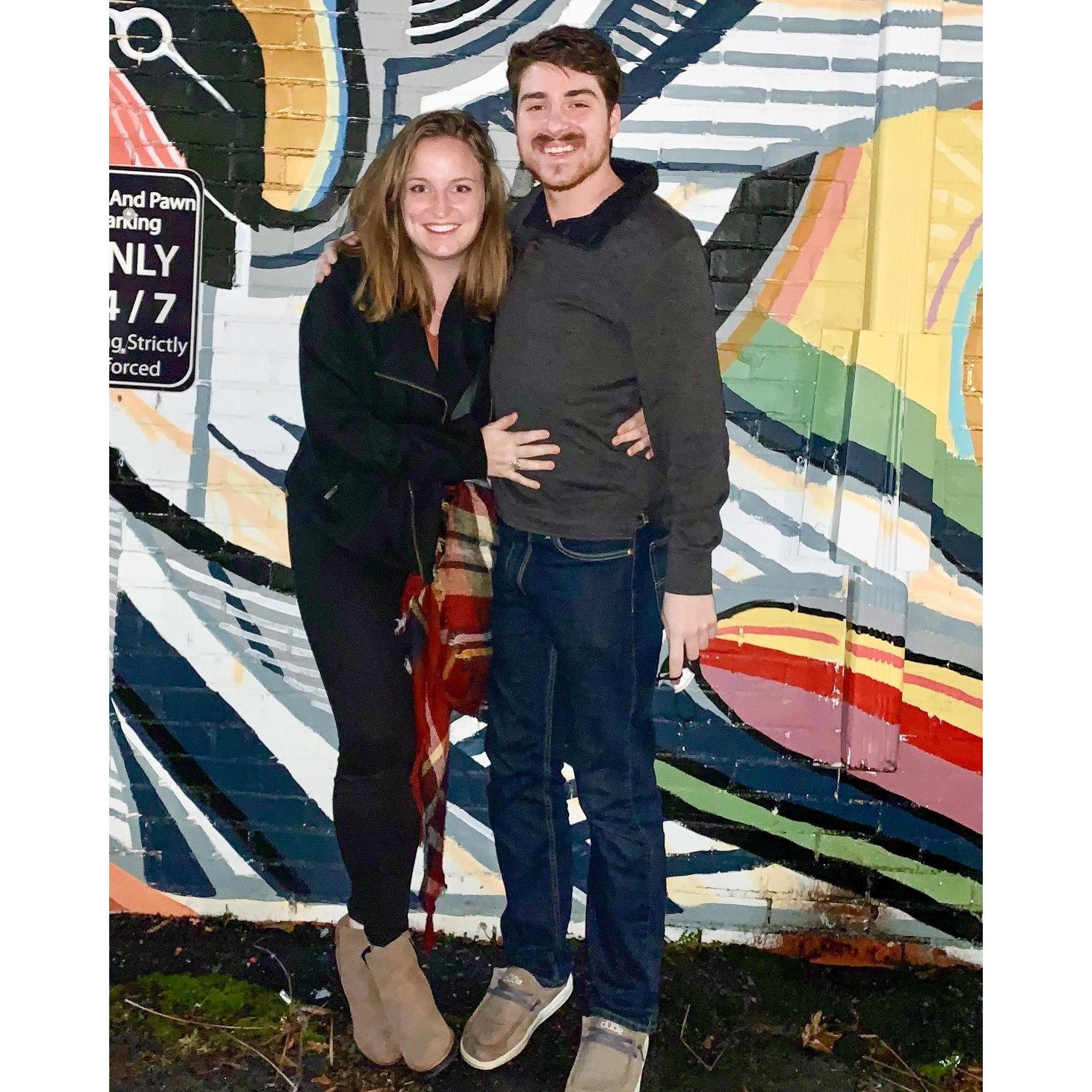 5 year anniversary, the night we would have gotten engaged if Brandon had a ring!