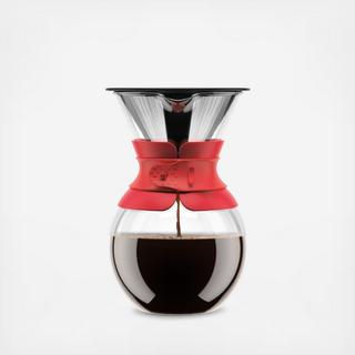 Pour Over Coffee Maker with Permanent Filter