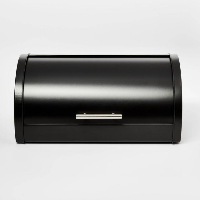 Metal Breadbox Black - Threshold™
