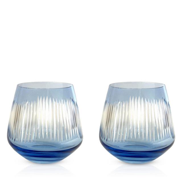 Michael Wainwright Berkshire Double Old Fashioned Glasses, Set of 2