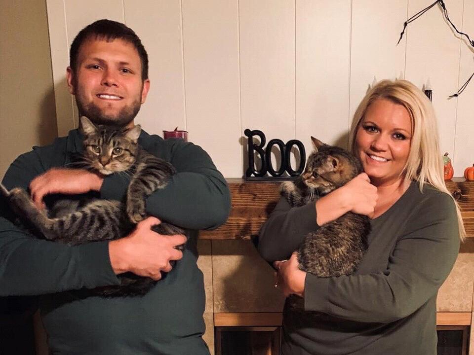 Our whole, sweet little family.