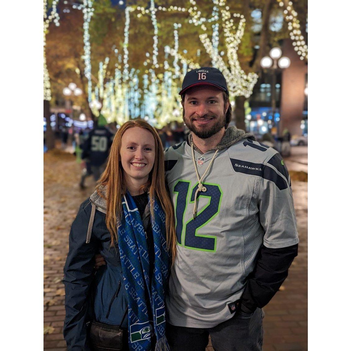 Seahawks game for Steven's Bday | November 2023