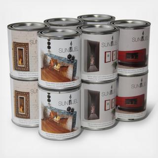 SunJel Gel Fuel Cans, Set of 12