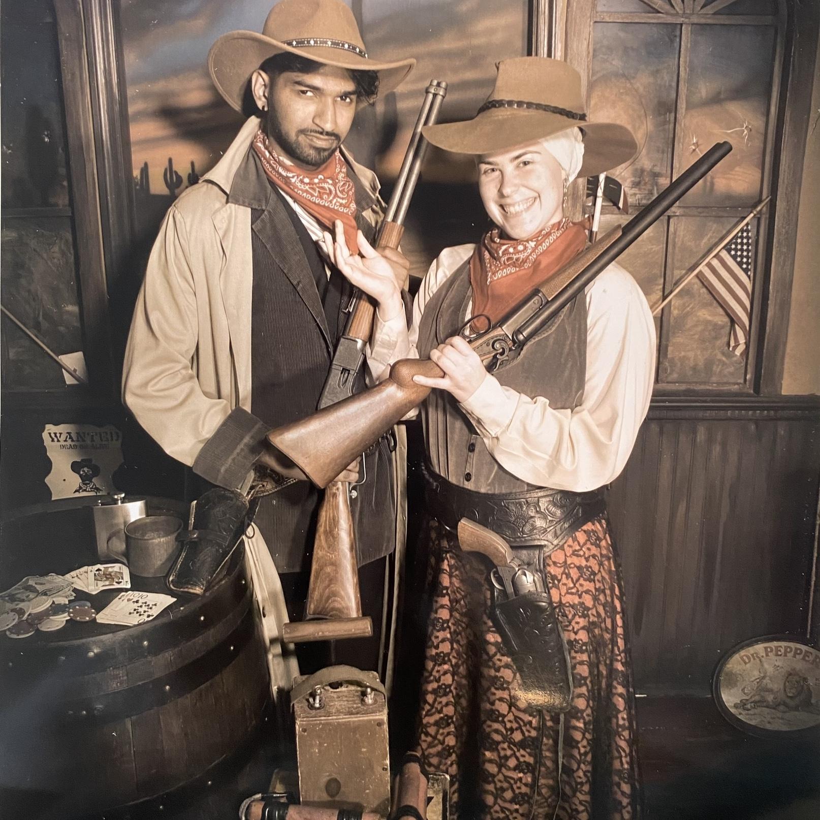 Lauren’s a lover of old timey photos. Here’s an old western one with more to come in the future!