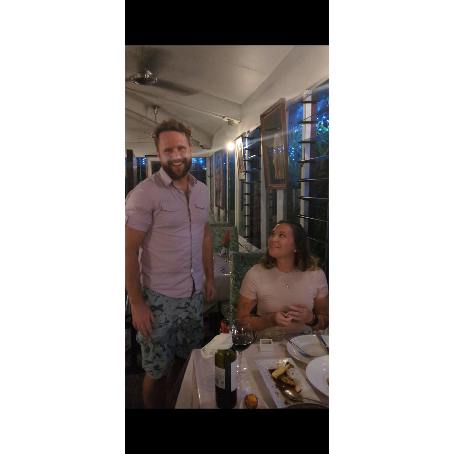She said yes