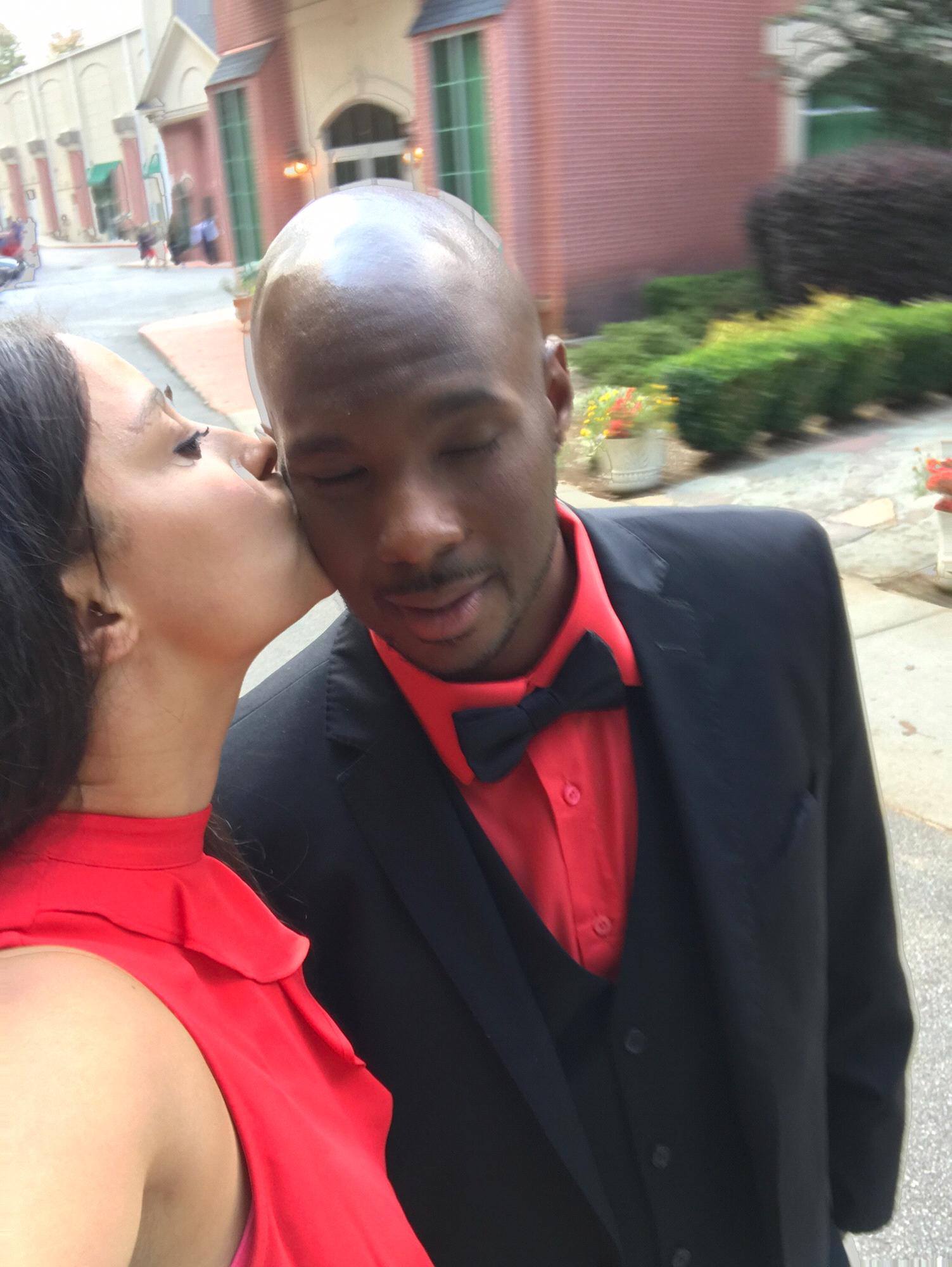 Our first out of town and wedding together!